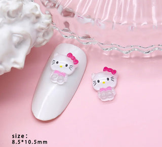 Hello Kitty Full Body Nail Charm 5pc