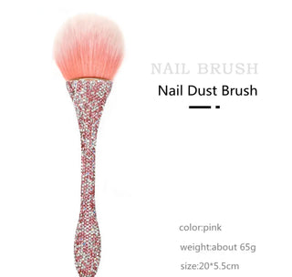 Diamond Nail Dust Brush