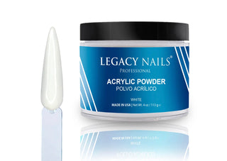 Legacy Nails White Acrylic Powder