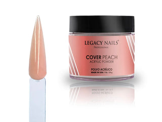 Legacy Nails Cover Peach 1oz Acrylic Powder