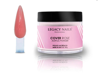 Legacy Nails Cover Rose 2oz Acrylic Powder