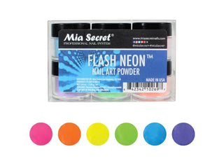 Mia Secret "FLASH NEON" Nail Art Powder