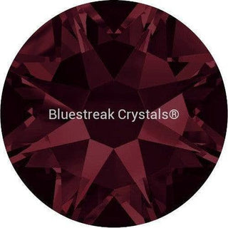 Bluestreak Crystals Serinity Rhinestones Non Hotfix (2000, 2058 & 2088) Burgundy