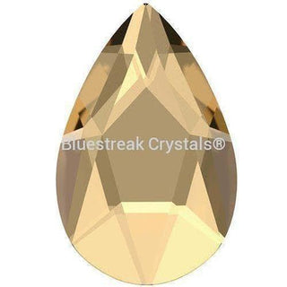 Bluestreak Crystals Serinity Rhinestones Non Hotfix Pear (2303) Crystal Golden Shadow