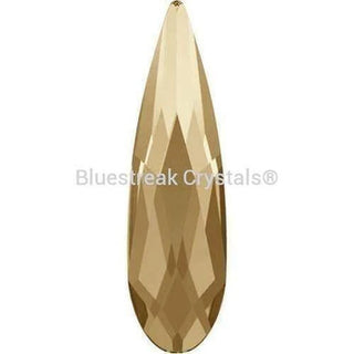 Bluestreak Crystals Serinity Rhinestones Non Hotfix Raindrop (2304) Crystal Golden Shadow