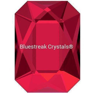 Bluestreak Crystals Serinity Rhinestones Non Hotfix Emerald Cut (2602) Scarlet