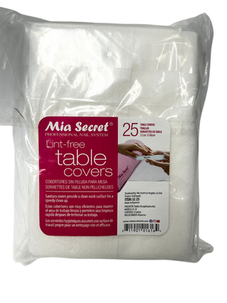 Mia Secret Lint Free Table Wipes