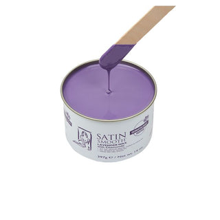 SATIN SMOOTH LAVENDER WAX WITH CHAMOMILE 14OZ.