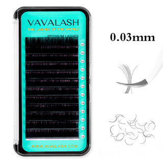 VAVALASH Premium Mega Volume Individual Lash Extensions 0.03