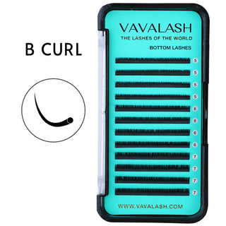 VAVALASH Individual Bottom Lash Extensions B Curl