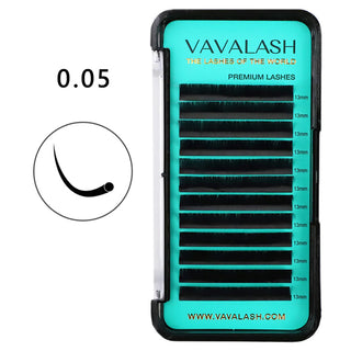 Vavalash Premium Individual Lash Extensions 0.05