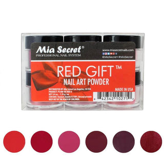 Mia Secret "RED GIFT" Nail Art Powder