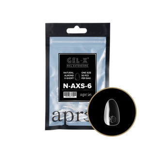 apres Gel-X® Natural Almond Extra Short Refill Bag