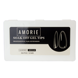 Amorie "Almond Medium" Gel Tips