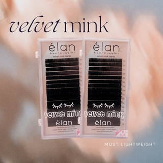 Elan L CURL 0.05 Velvet Mink Lashes