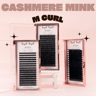 ELAN M curl 0.05 CASHMERE MINK lash trays