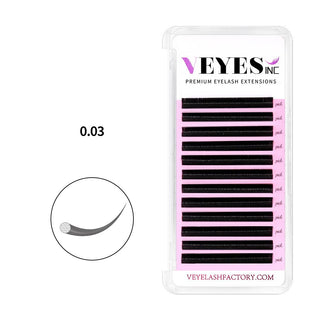 VEYES Premium Eyelash Extensions 0.03
