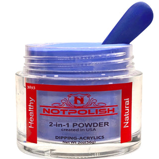NOTPOLISH M93 LUSH BLUE POWDER